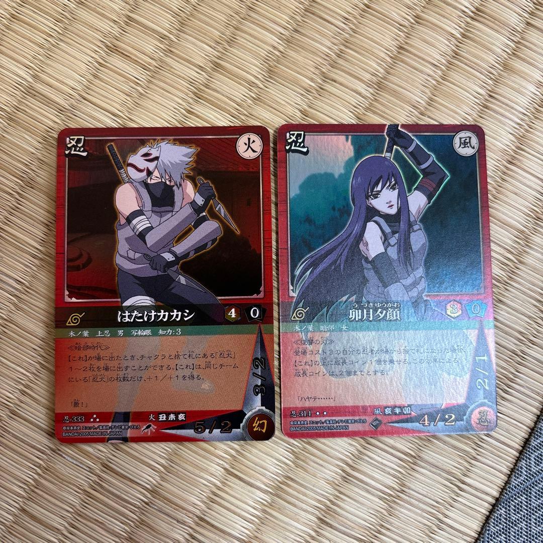 はたけカカシ 卯月夕顔 ナルトカードゲーム NARUTO CARD GAME - メルカリ