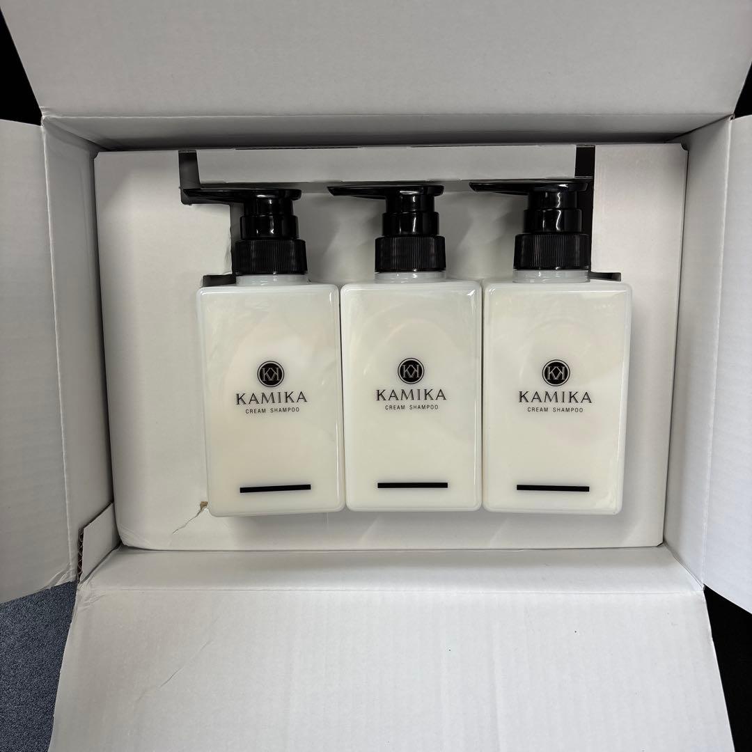 KAMIKA クリームシャンプー 3本セット