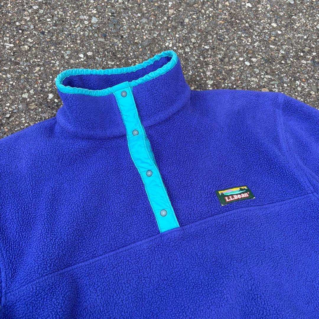早い者勝ち 80s 希少 USA製 L.L.Bean スナップT 短丈 山タグ