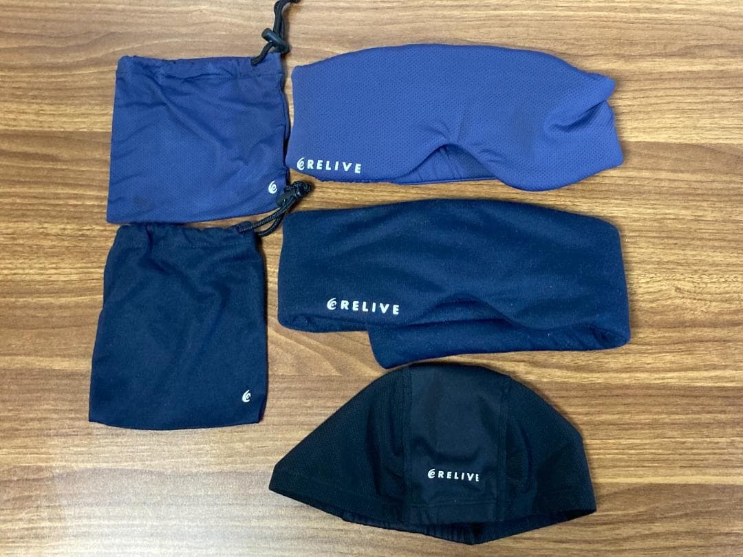 リライブ アイマスク （春夏用 通年用 リライブキャップ） 3点セット