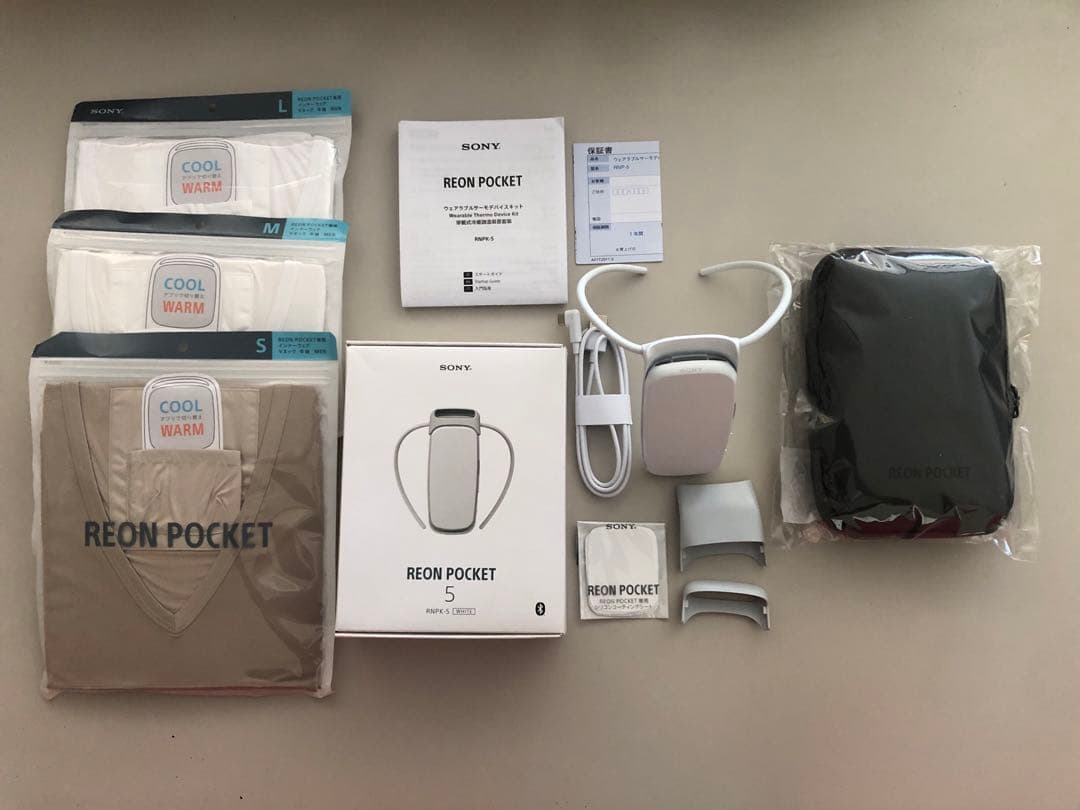 REON POCKET 5 冷却インナーセット L M S