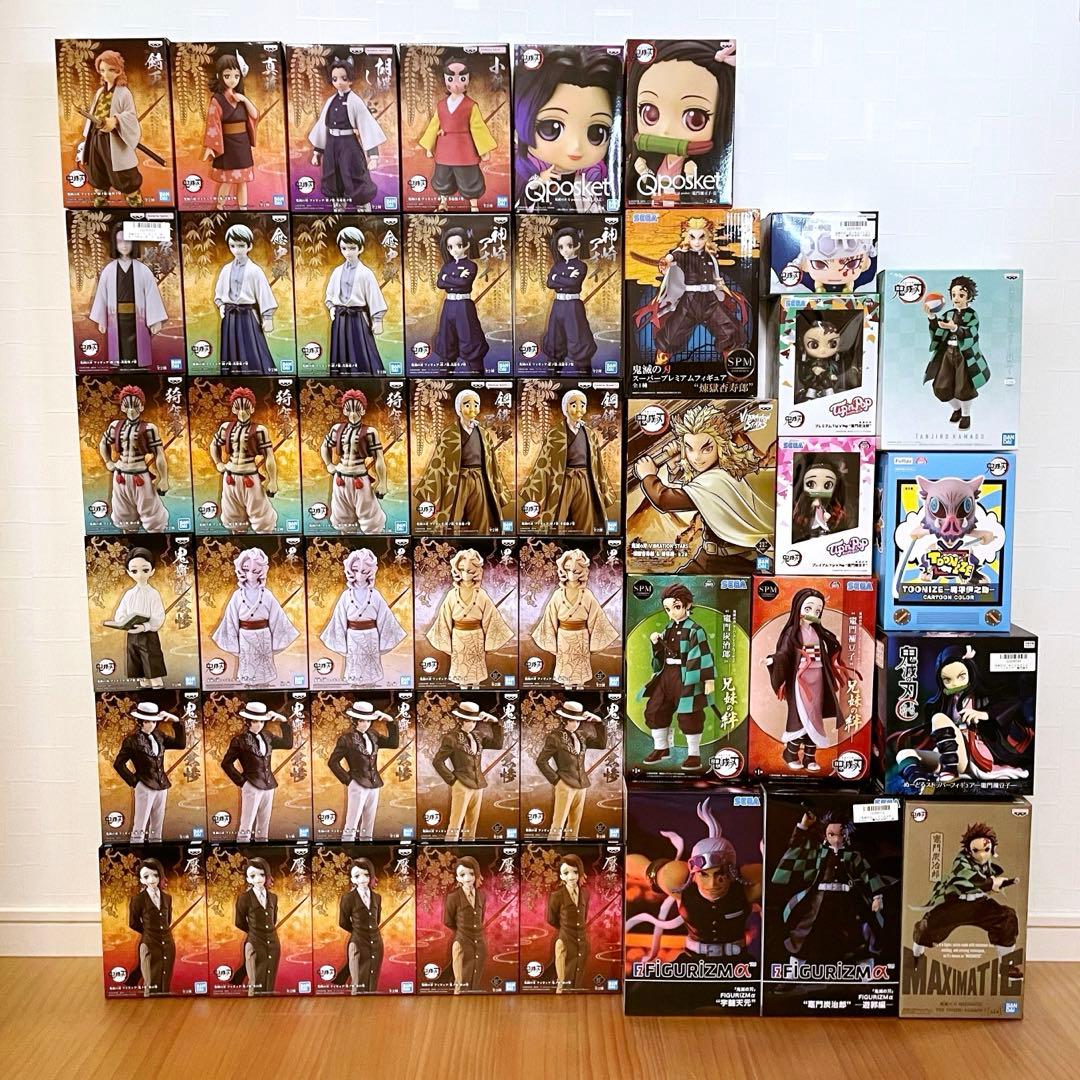 鬼滅の刃 フィギュア 44体 まとめ売り 絆ノ装 他多数