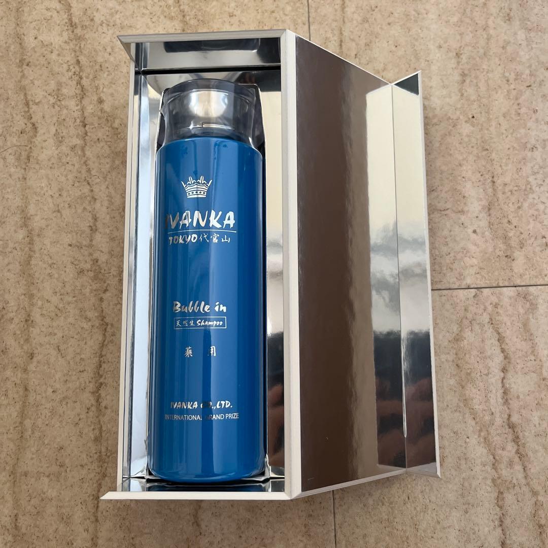 Ivanca bubble in天然生シャンプー