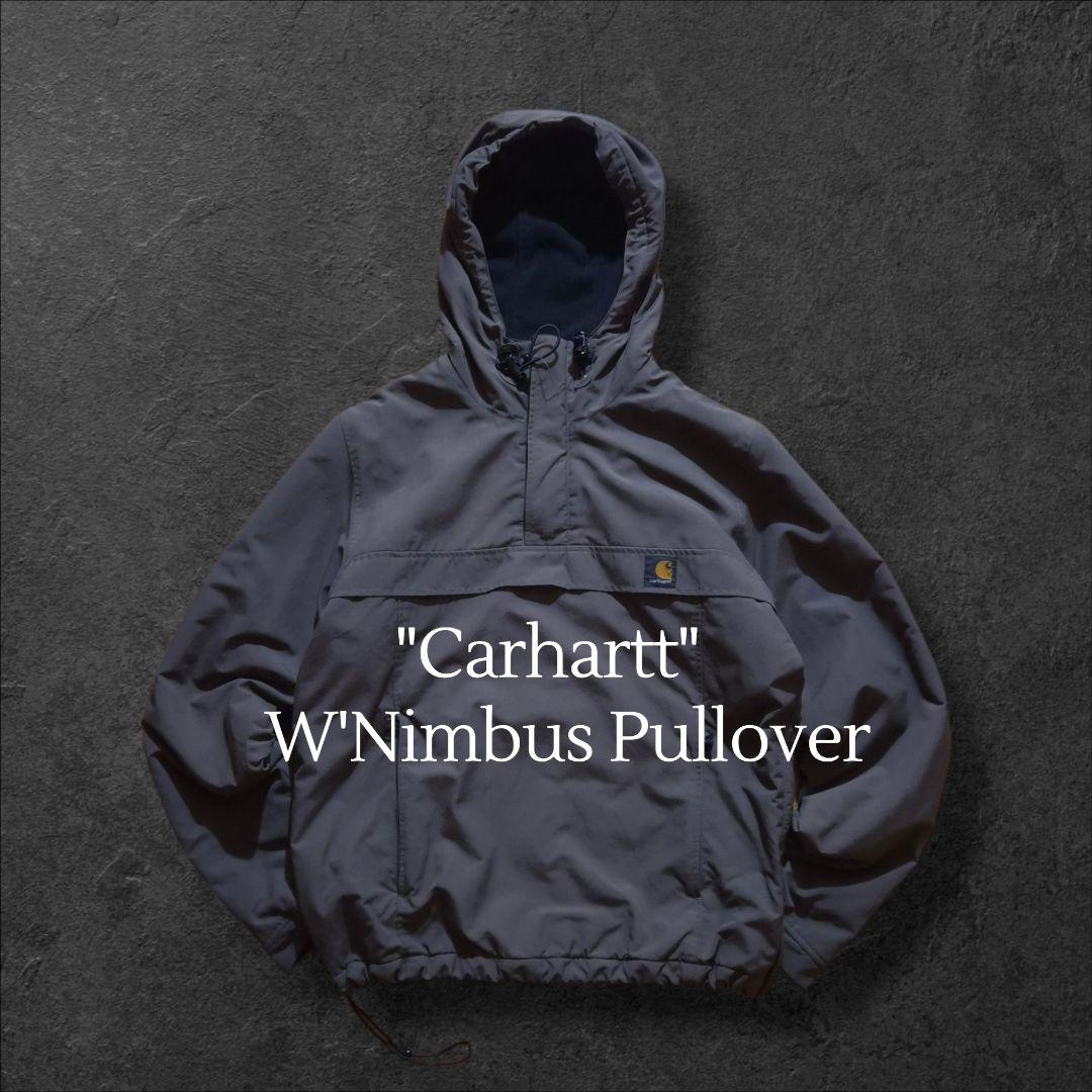 Carharttカーハート ハーフジップ アノラックパーカーニンバスプルオーバー