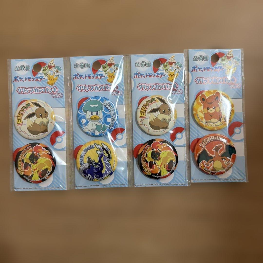 ポケモン ピンバッジ 4個セット - メルカリ
