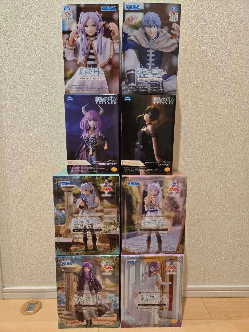 葬送のフリーレン　プライズフィギュア　8体セット