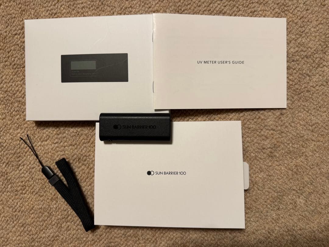 サンバリア100】 UVメーター 使用1年以内 - メルカリ
