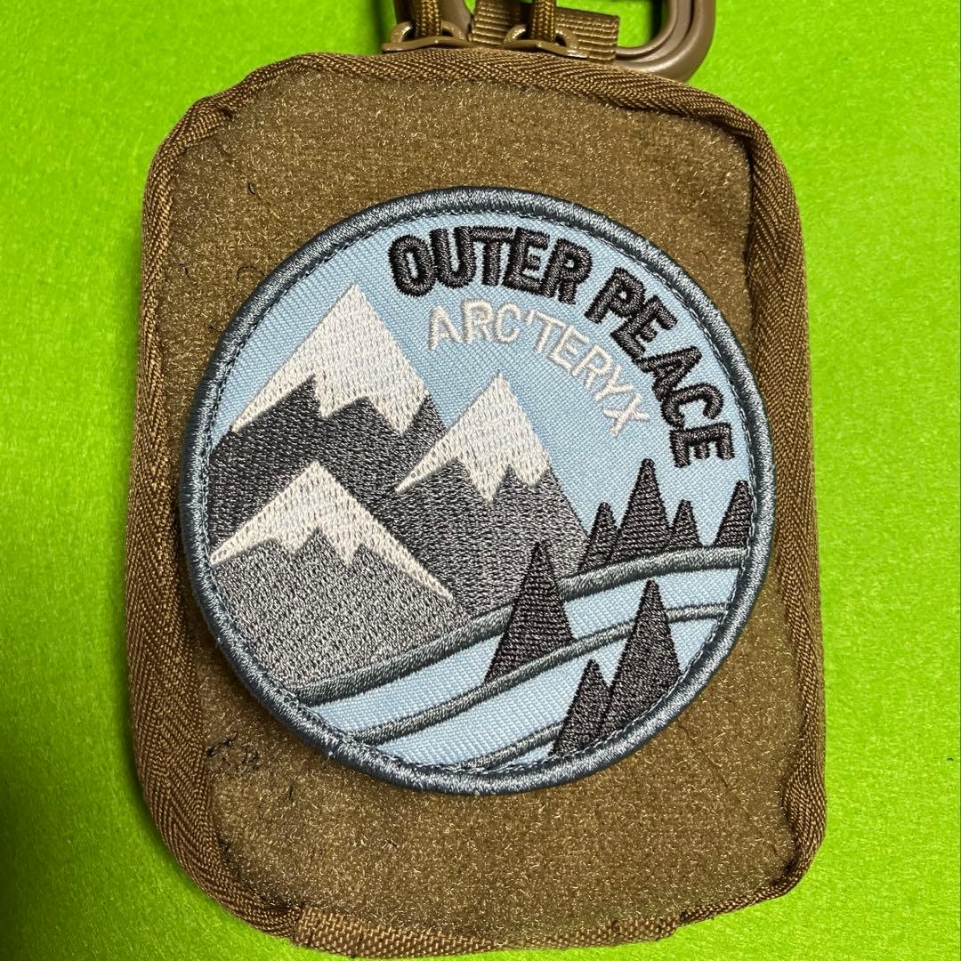 B163 アウトドア スキー ハイキング 雪山 朝陽 刺繍パッチ - メルカリ