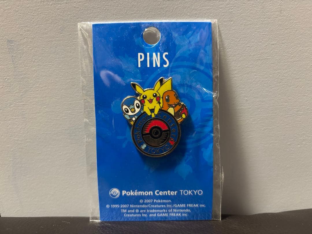 未開封 ポケモンセンター TOKYO限定 ピンバッジ 2007