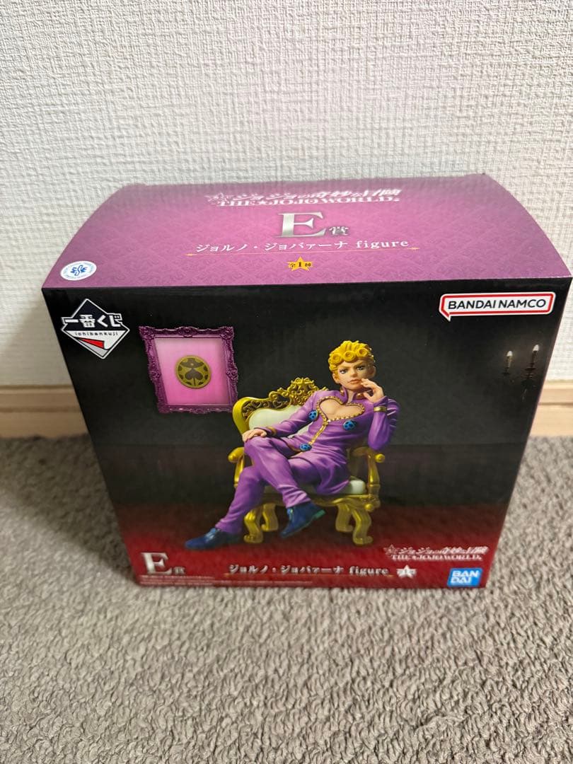ジョジョの奇妙な冒険 一番くじ THE JOJO WORLD E賞 ジョルノ