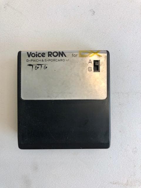 DTM・DAW YAMAHA DX7 Voice Rom TOTO Yahoo!オークション - YAMAHA DX7 向谷実 Voice ROM Minoru Mukaiya