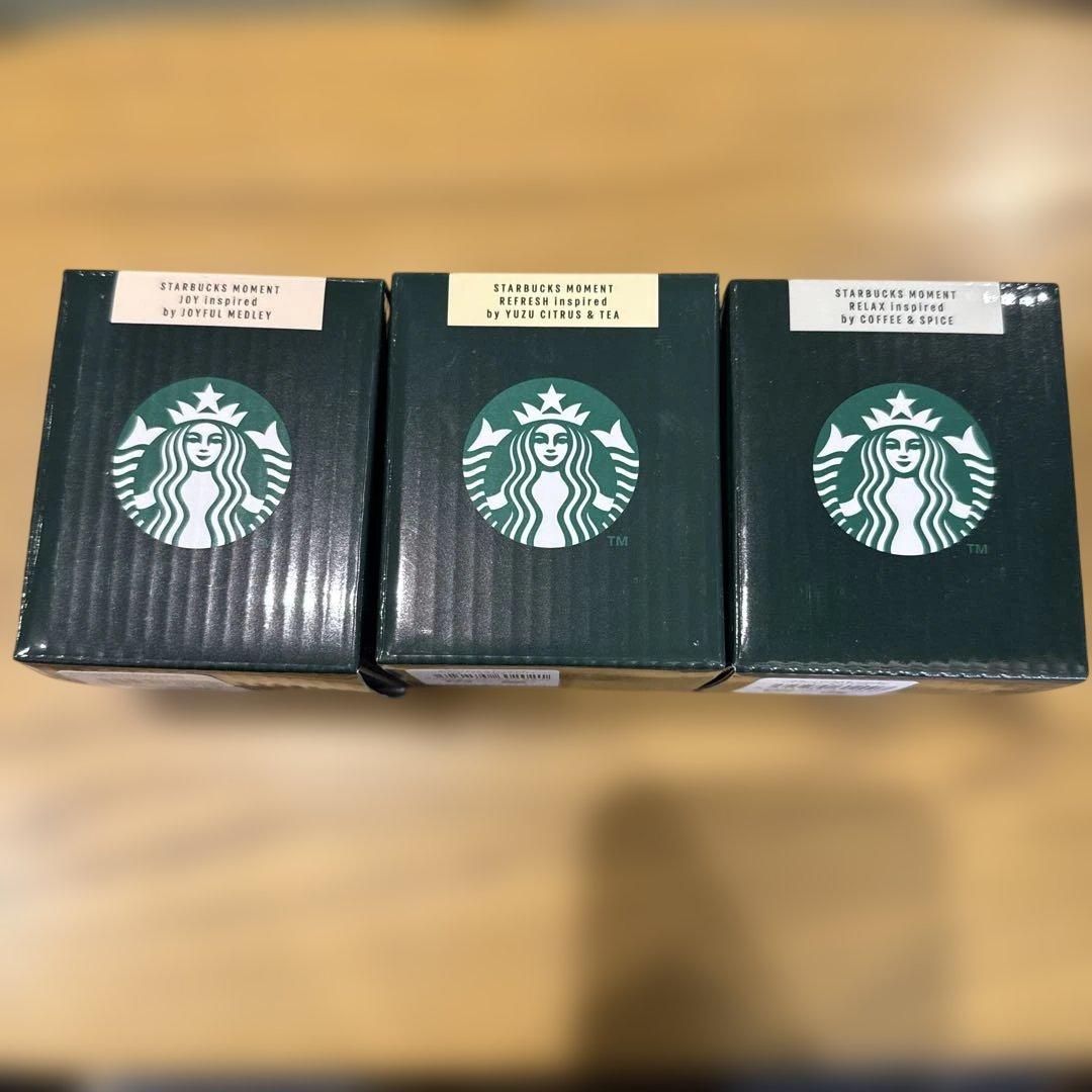スターバックス キャンドル 3個セット