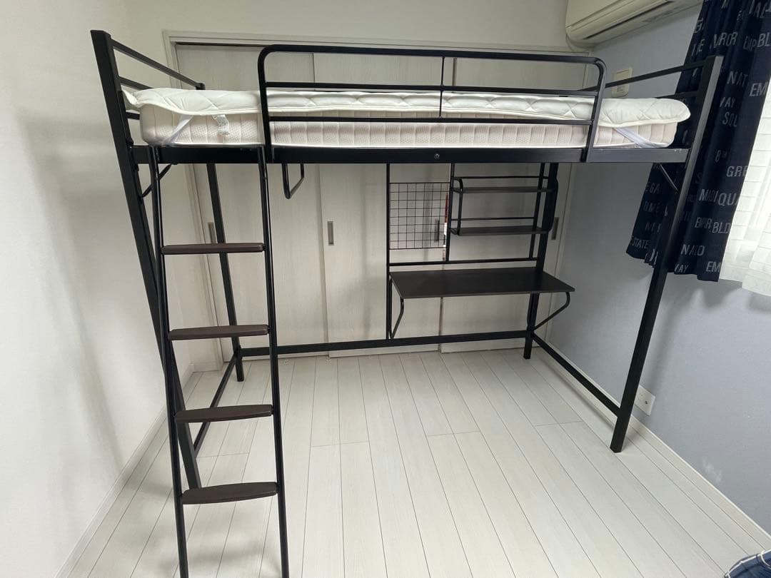 【直接引取り限定】ニトリ ロフトベッド アルルN ニトリ ロフトベッド アルルN ホワイト 【※引き取り限定】 - メルカリ