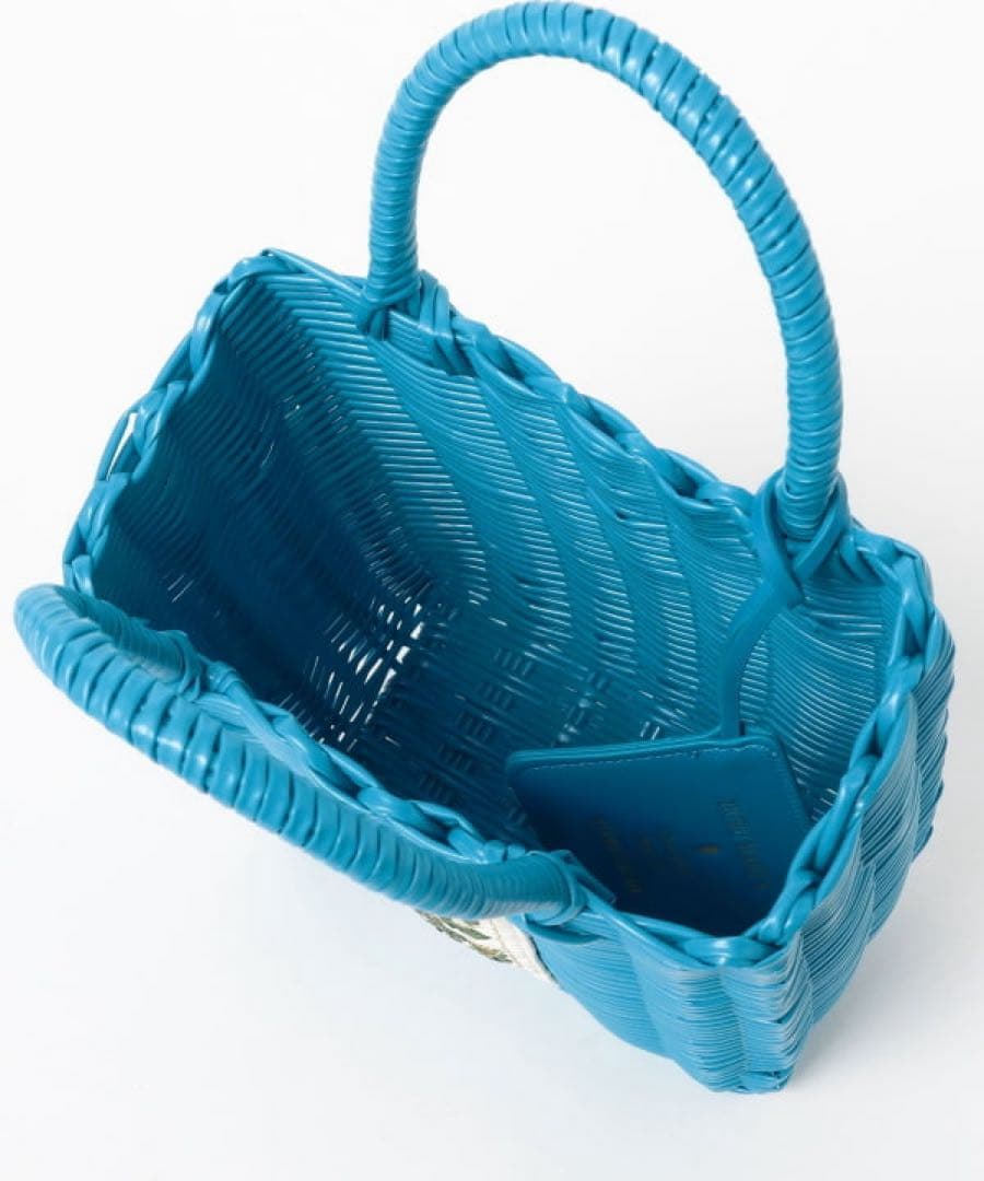 RURU MARY ルルメリー ビームス beams手刺繍のプチかごバッグ - メルカリ