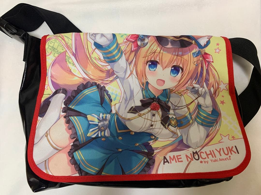 あめとゆき　おおかみさん　メッセンジャーバッグ omote-1024x600-1.png