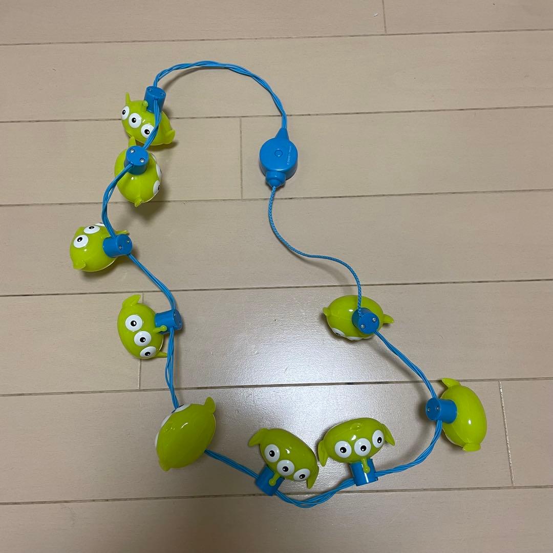 リトルグリーンメン エイリアン型 LEDライト ディズニー トイ