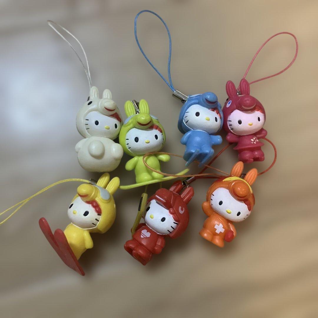 ハローキティ 冬バージョン キーホルダー