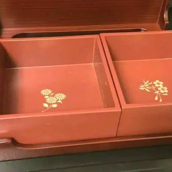 新品 象彦漆器 四方盆 菓子器 四角形 濃い赤色 箱付き - メルカリ