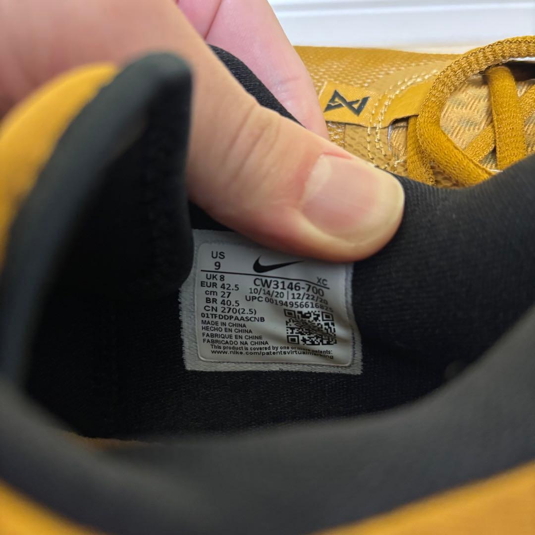 NIKE PG5 EP “LLIC GOLD/WHITE” 27.0cm