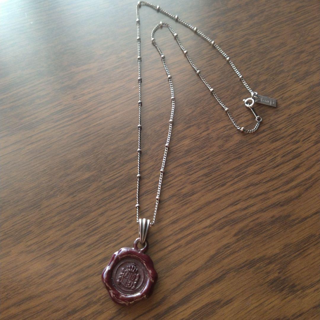 赤西仁 着用 Janji スタンプ ネックレス ダークレッド - メルカリ