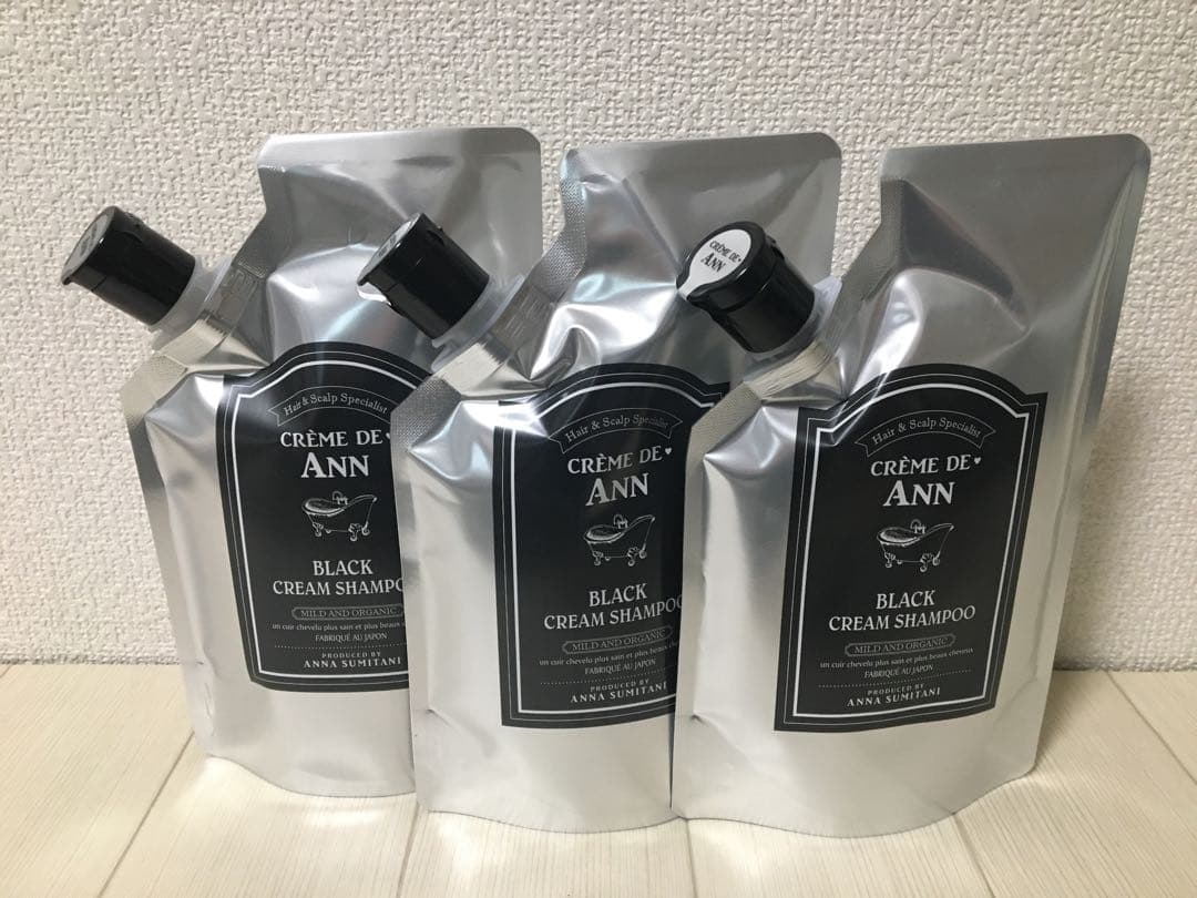 CREME DE ANN BLACK CREAM SHAMPOO ３セット