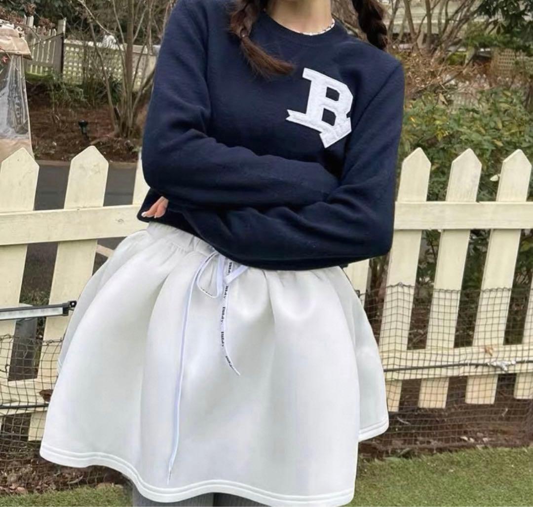 Bibiy B CLUB KNIT ネイビー - メルカリ