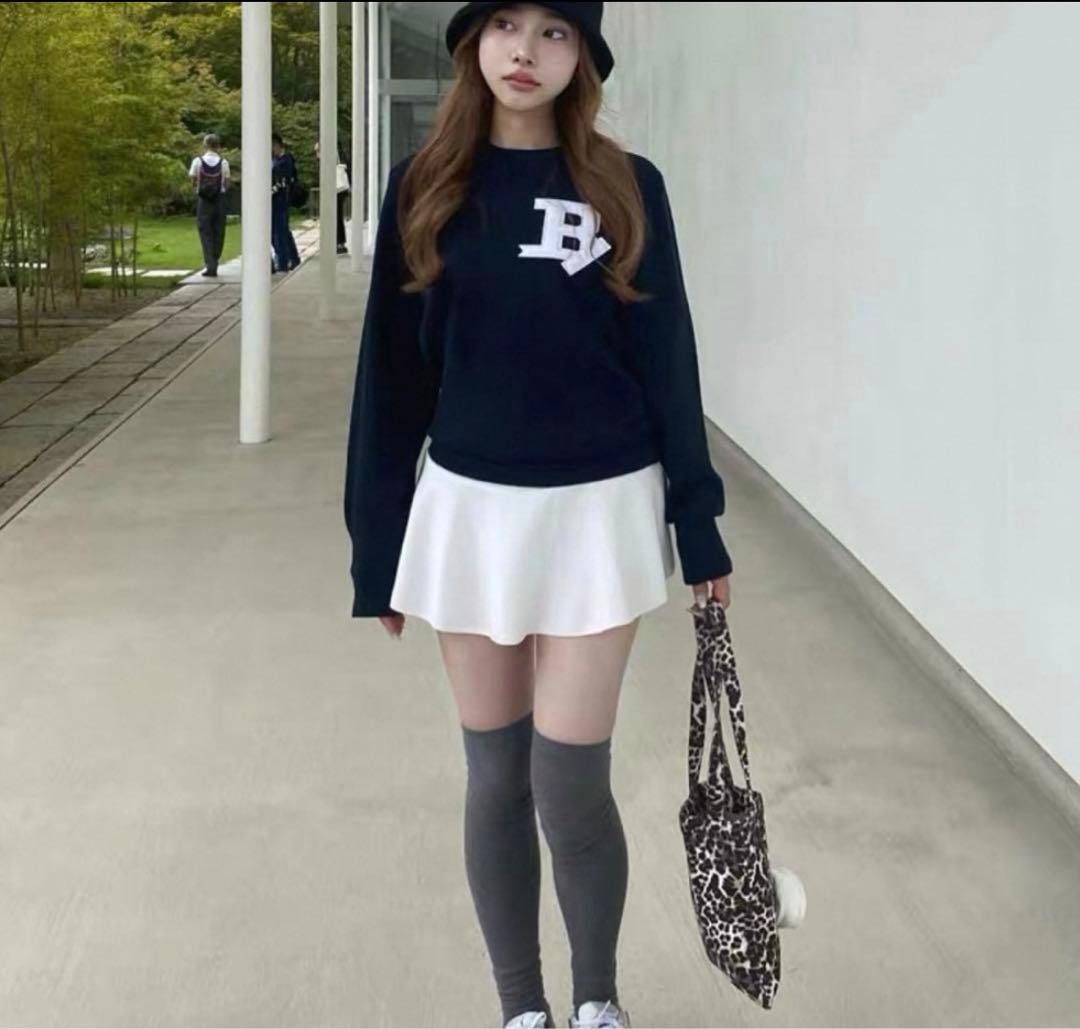 Bibiy B CLUB KNIT ネイビー - メルカリ