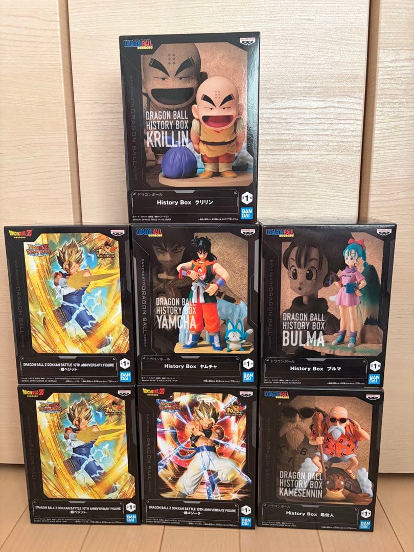 ドラゴンボール　フィギュア　ドッカンバトル　ブルマ　亀仙人　クリリン　ヤムチャ