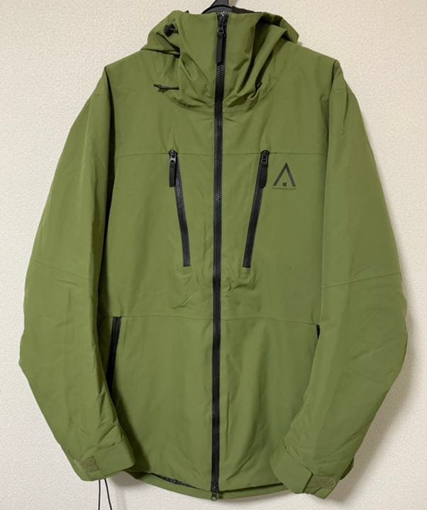 スノーボードウエア　CLWR CLWR（カラーウェア） ○ CLWR Foil Anorak JKT CAMO GREY Mサイズ