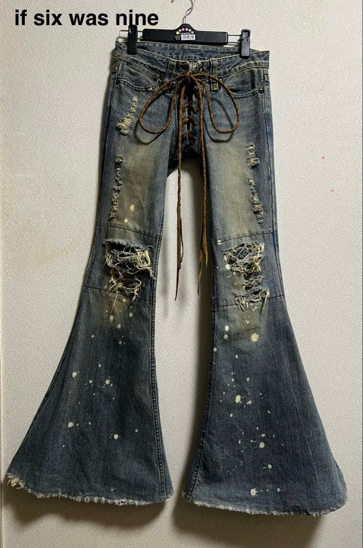ifsixwasnine mudmaxイフシックスワズナイン　スーパーベルボトム