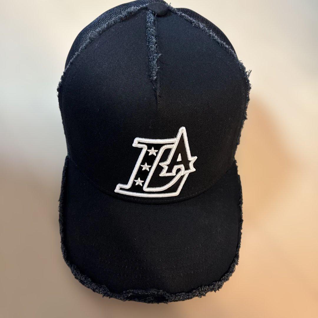 YOSHINORI KOTAKE ブラックメッシュキャップ