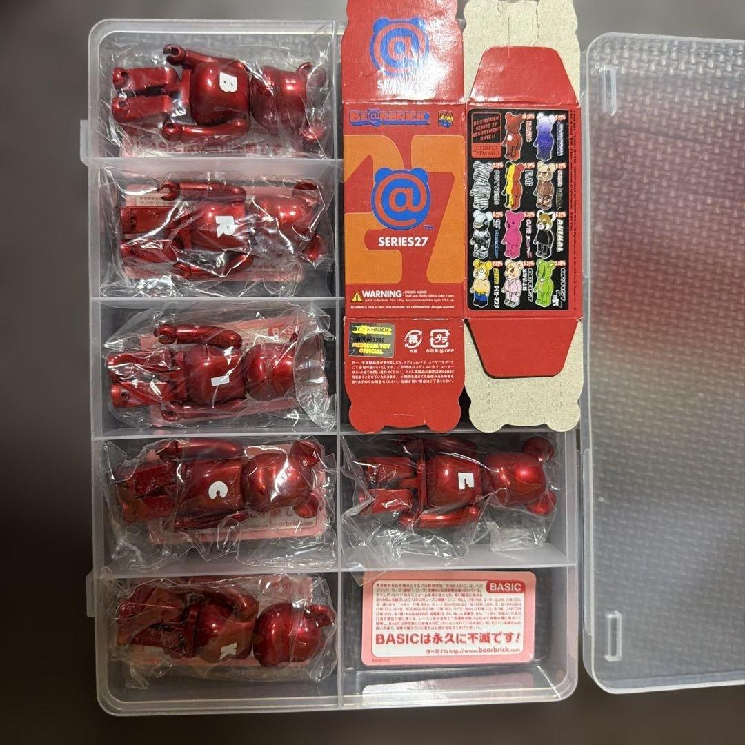ベアブリック シリーズ27 ベーシック 6体セット 内袋未開封 カード付