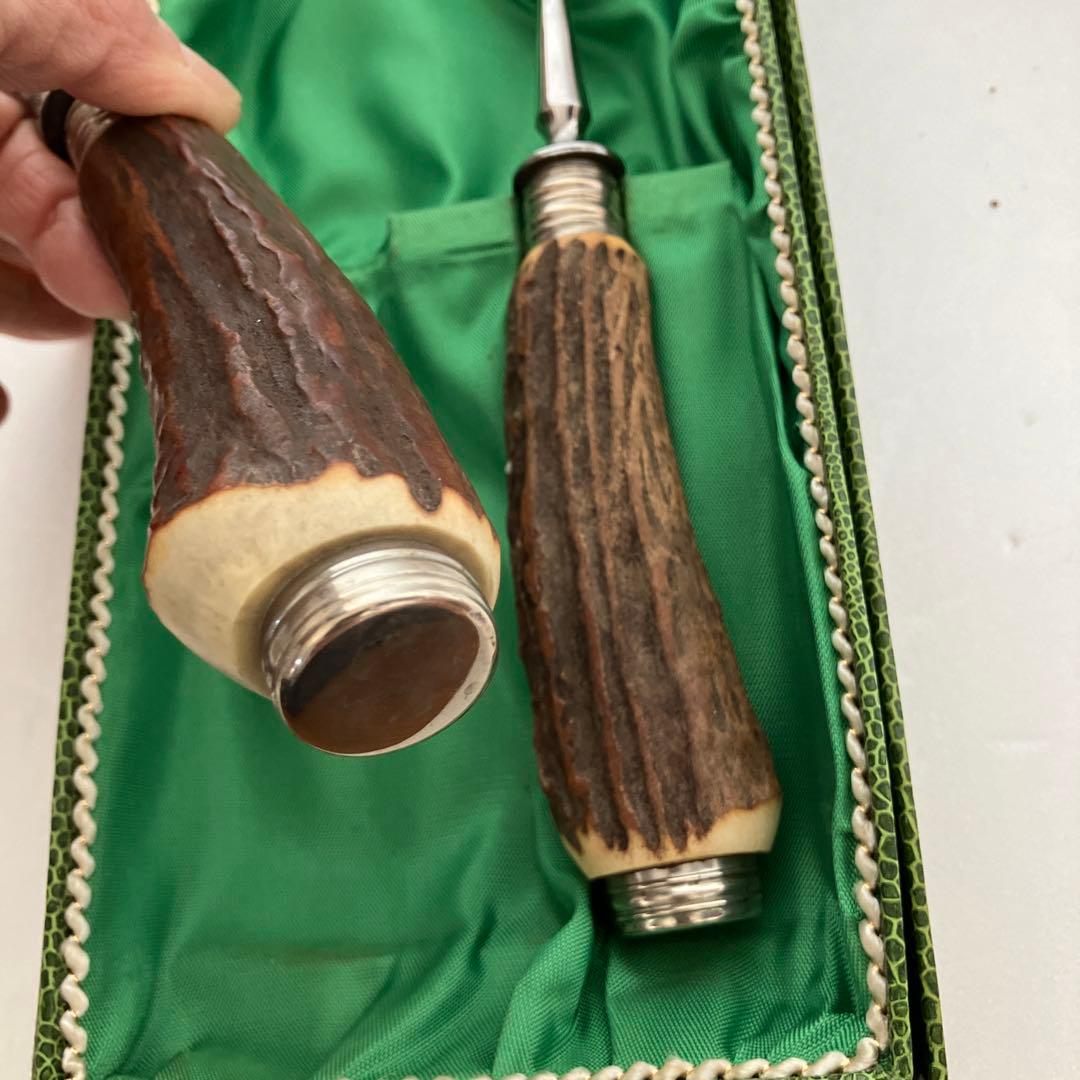 ゾーリンゲン カービングナイフ&フォークセット 鹿角柄 - メルカリ