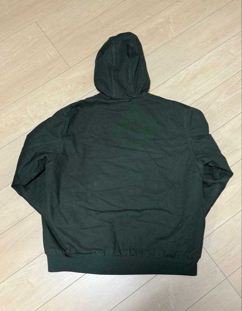 Carhartt wip アクティブジャケットrigid ダークグリーンXL - メルカリ