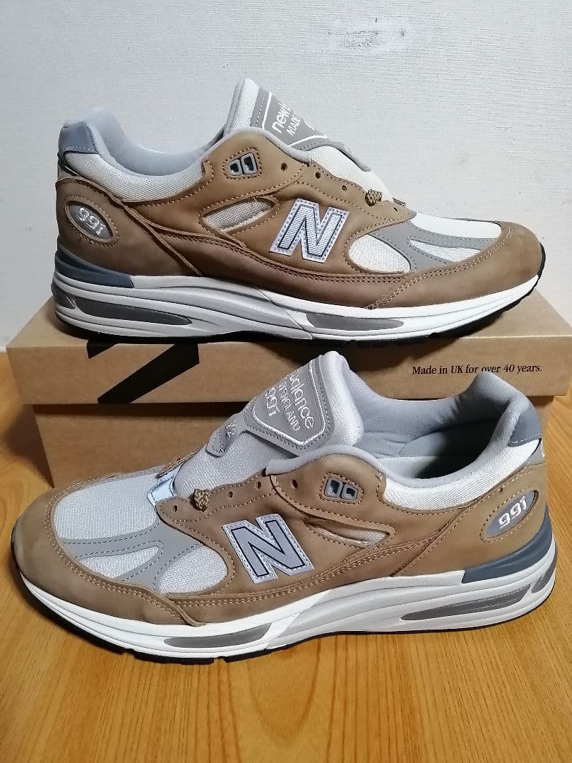 us10.5 28.5cm ニューバランス U991TB2 ブラウン 991v2