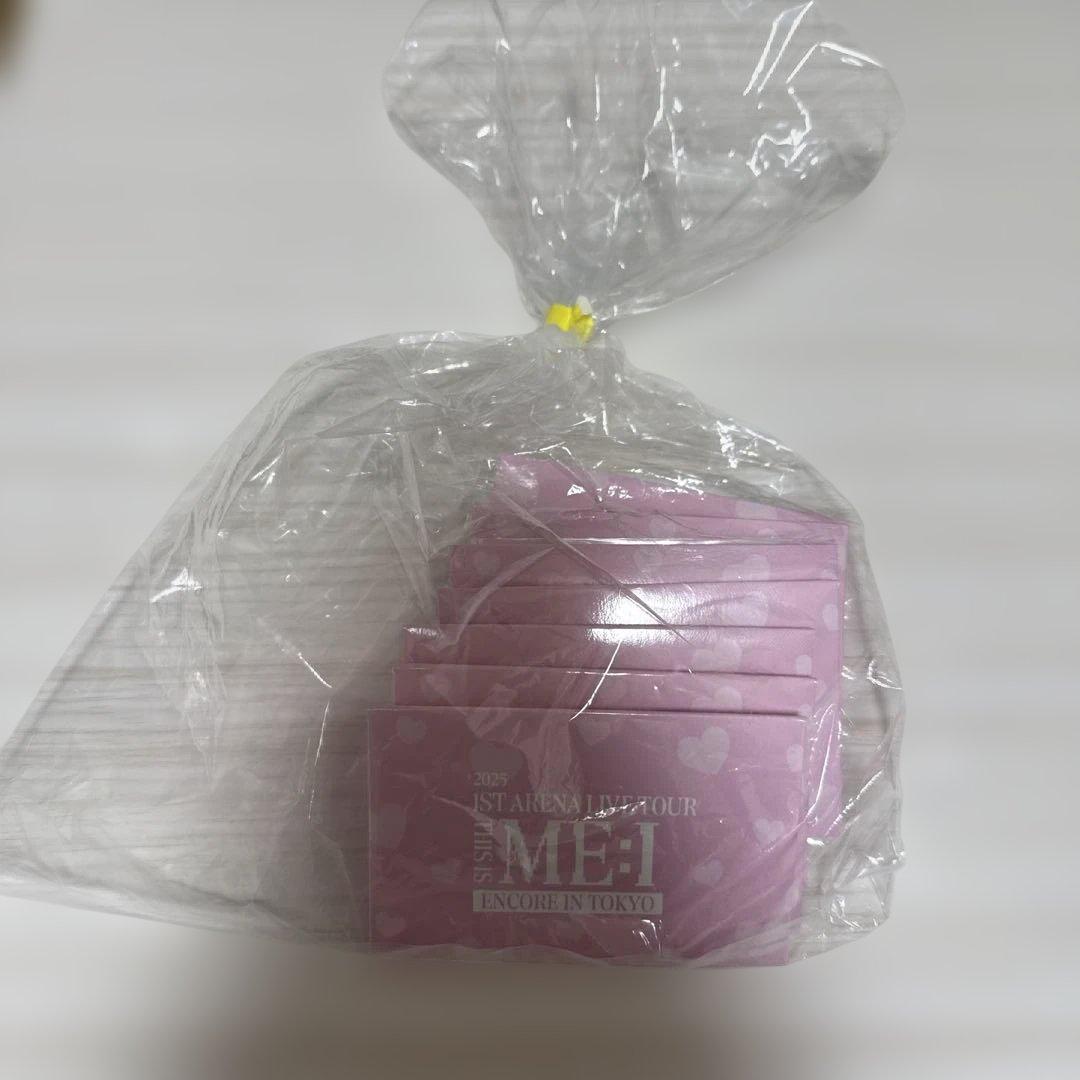 菊*中様 ミーアイ　追加公演　ラントレ　未開封　7セット　7000円トレカ付き 2024 ME:I LAUNCHING SHOW ME:ICONIC』当日グッズ購入についてのご案内