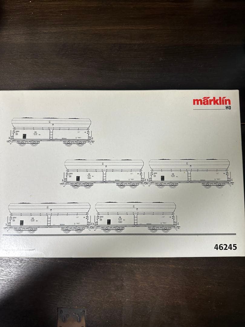 メルクリンMärklin 46245 ホッパー貨車 5両セット（HOゲージ）