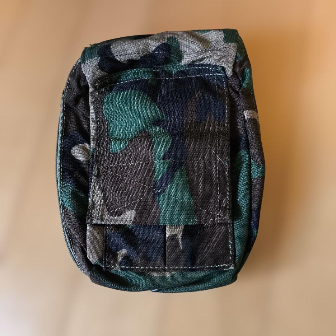 ウッドランド迷彩 装備セット ボディアーマーPASGT コンシャツ ポーチ