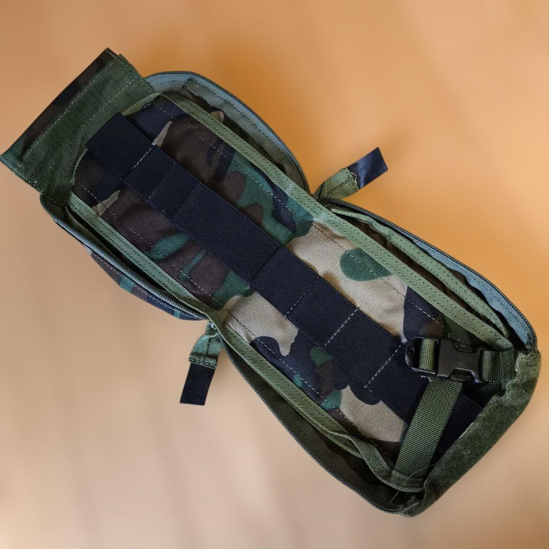 ウッドランド迷彩 装備セット ボディアーマーPASGT コンシャツ ポーチ