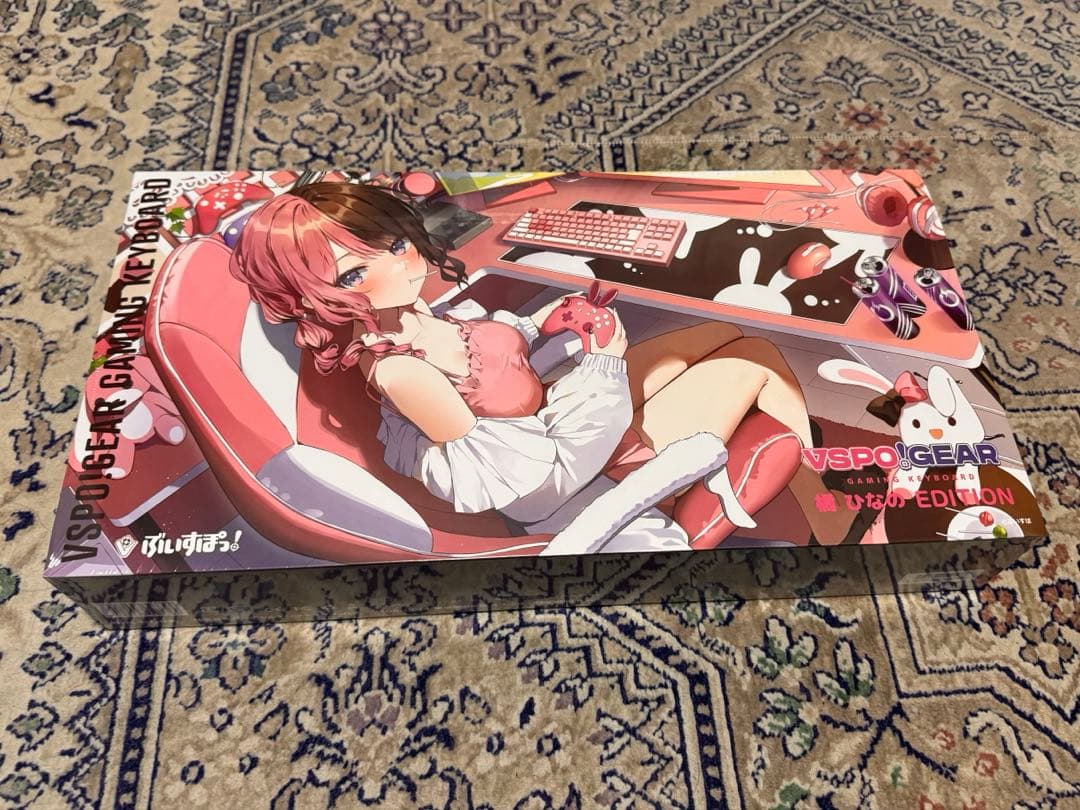 VSPO!GEARキーボード 橘ひなの EDITION ⚠️15日までの期間限定 ぶいすぽっ! VSPO! GEAR ゲーミングキーボード 橘ひなのEDITION - メルカリ