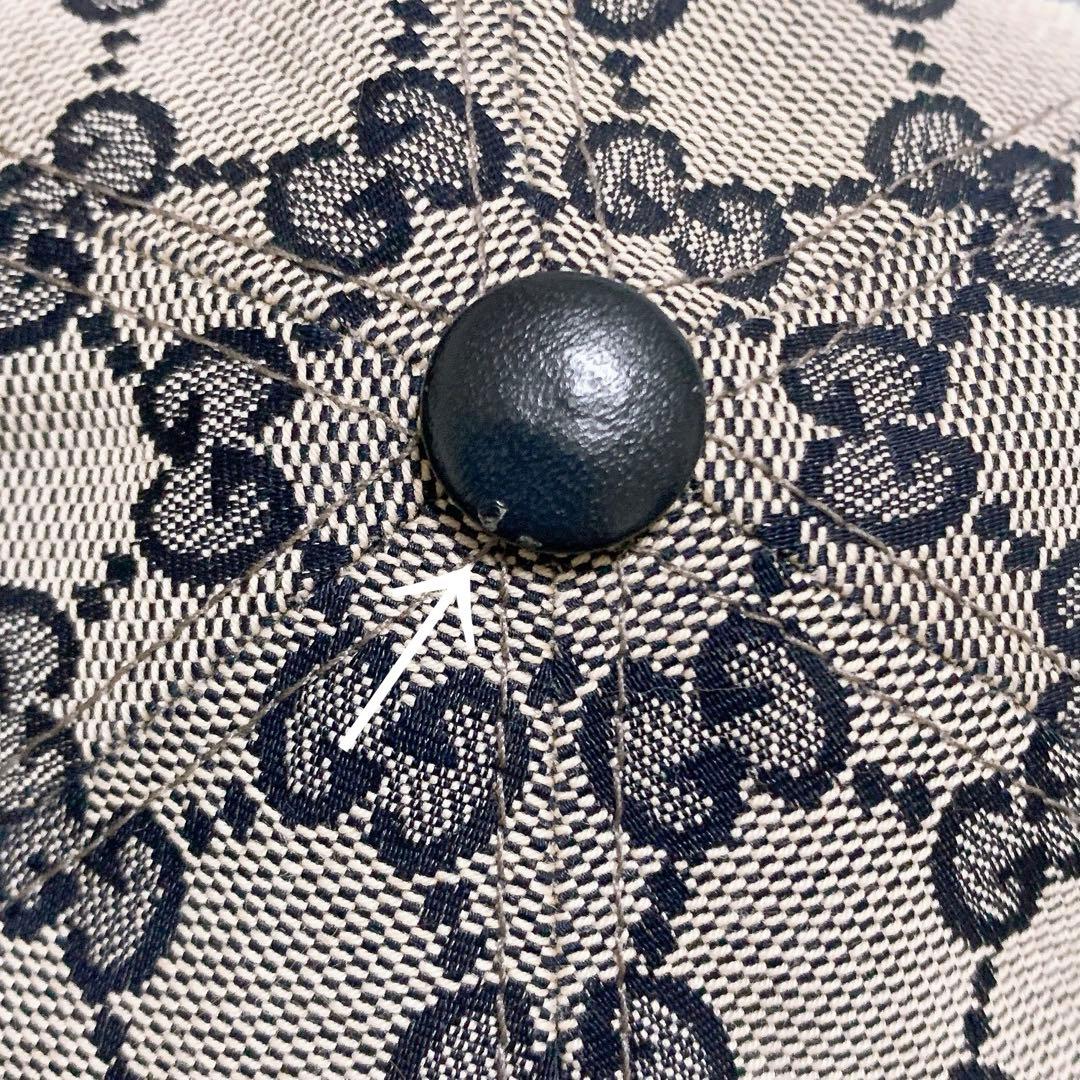 GUCCI GGパターン キャップ ネイビー S - メルカリ