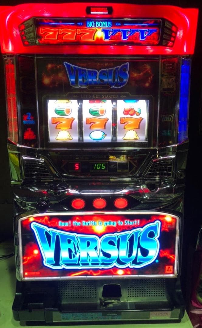 パチスロ実機　バーサスSE　不要機ボリューム調整付