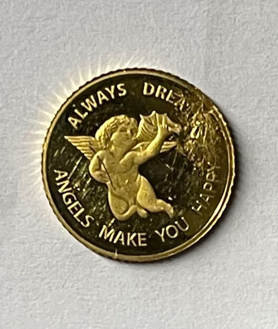 純金 エンジェル 1/25oz 本物保証