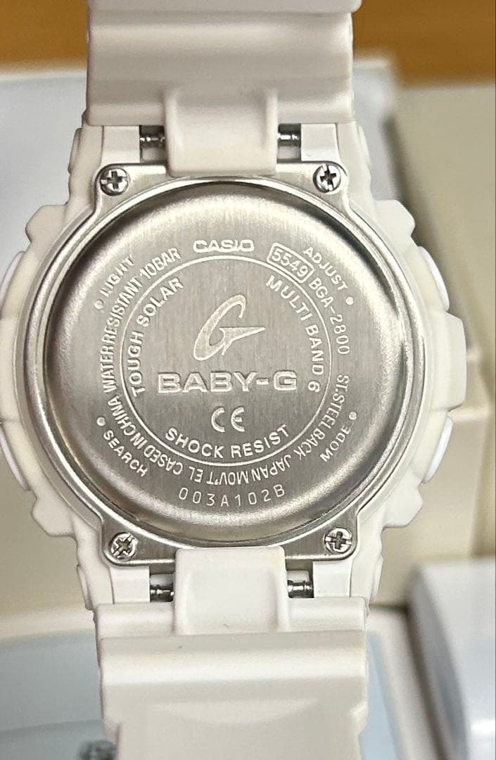 カシオ《BABY-G 5549 BGA-2800》ソーラー電波時計