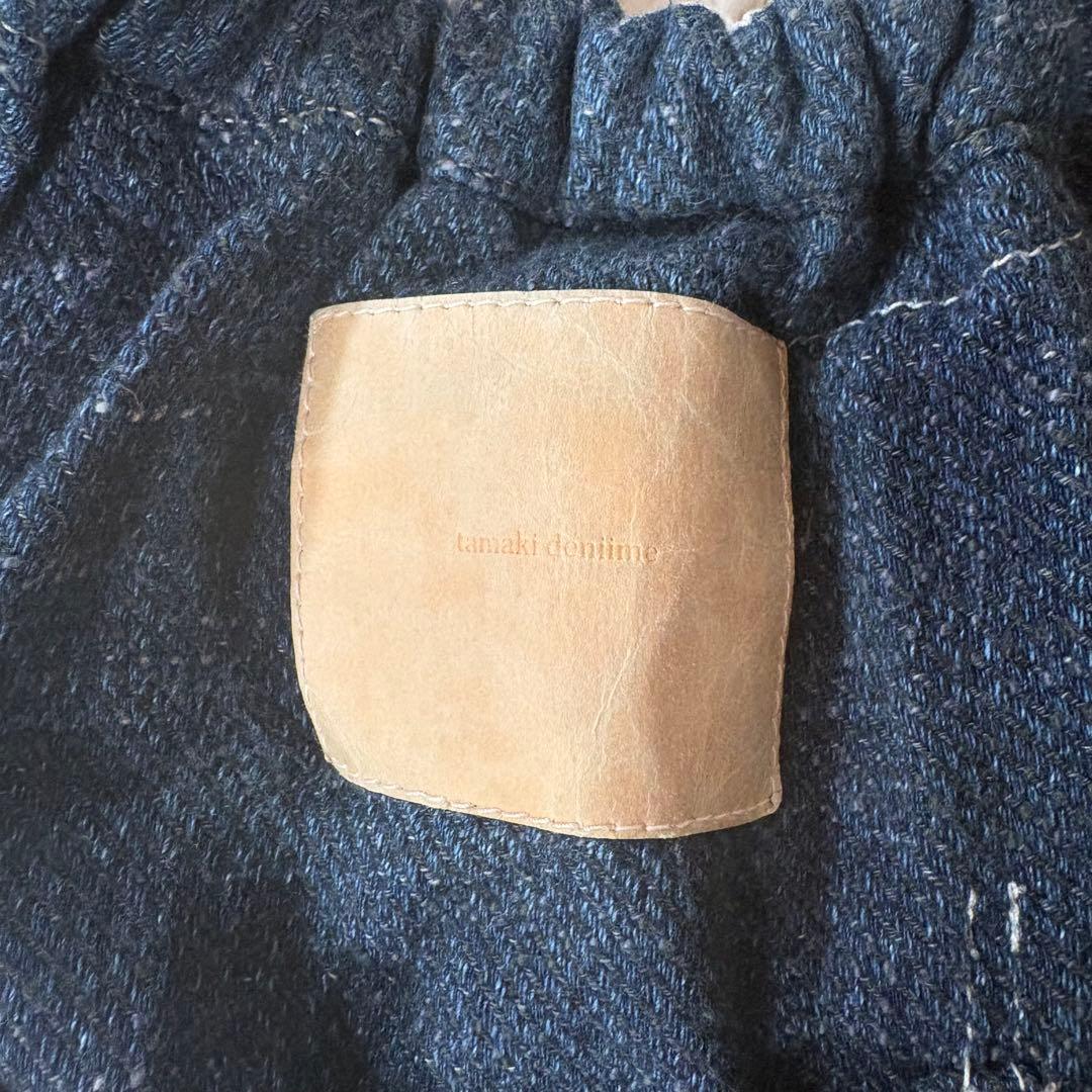 美品✨tamaki niime タマキニイメ ハァピィ デニムパンツ ブルー