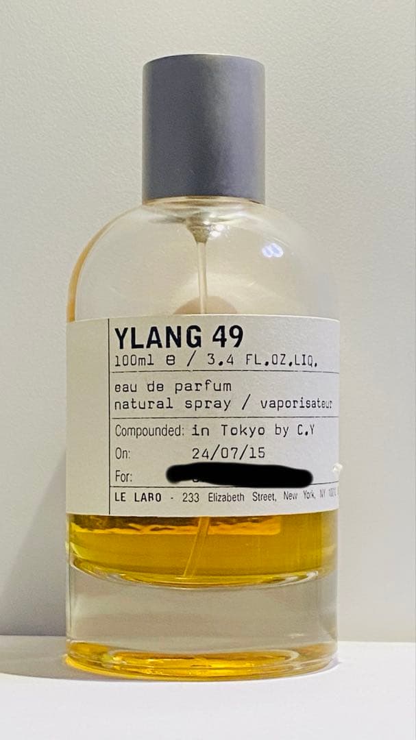 【人気商品‼️】LELABOルラボ イラン49 YLANG49 100ml