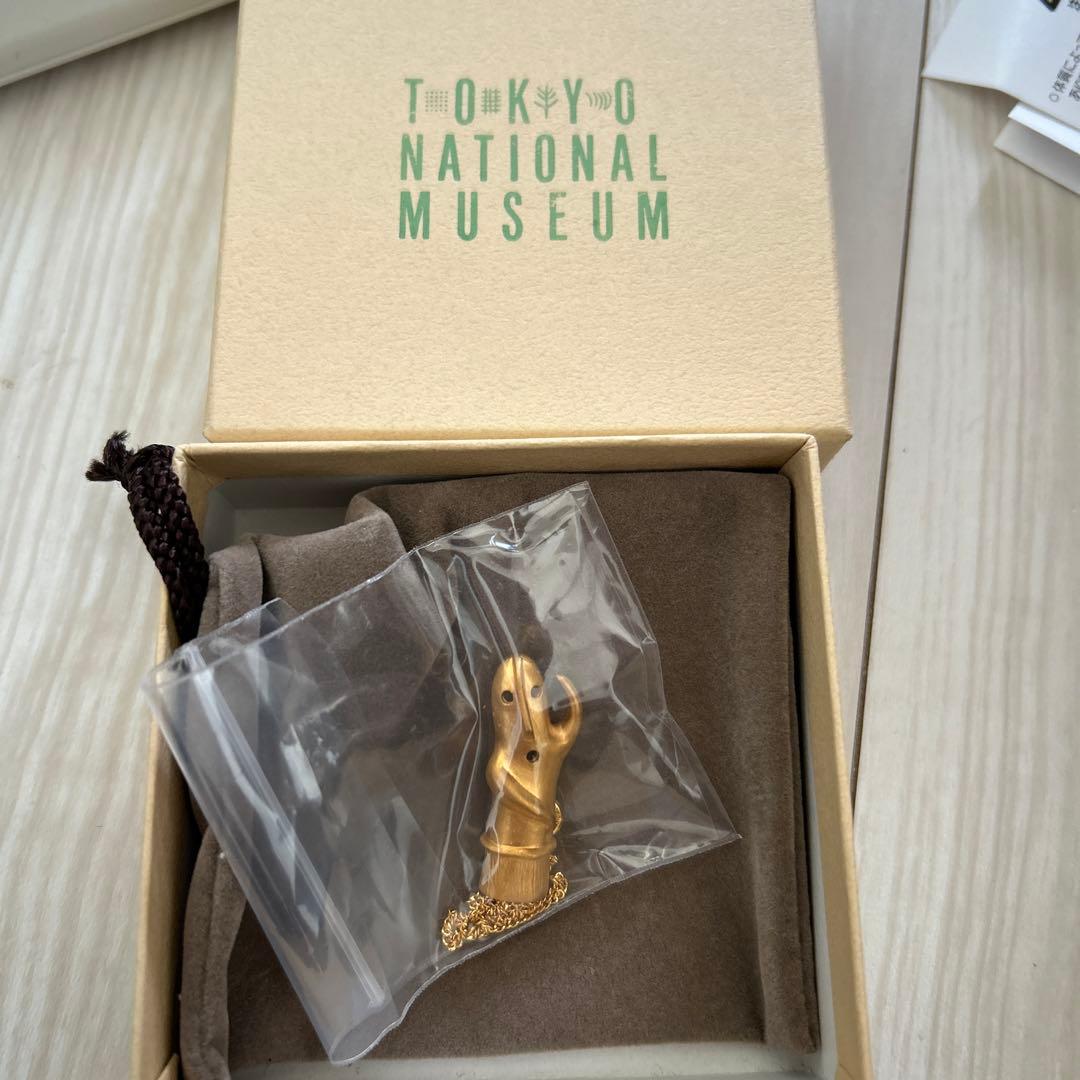 新品東京国立博物館　未使用埴輪はにわ型ネックレス