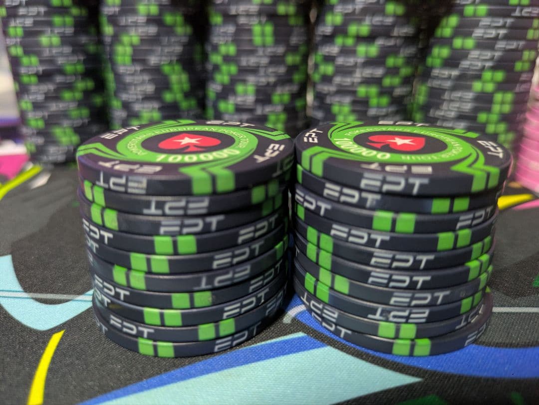 【たわけさん専用】500枚 EPTチップ ポーカーチップ ケース付き