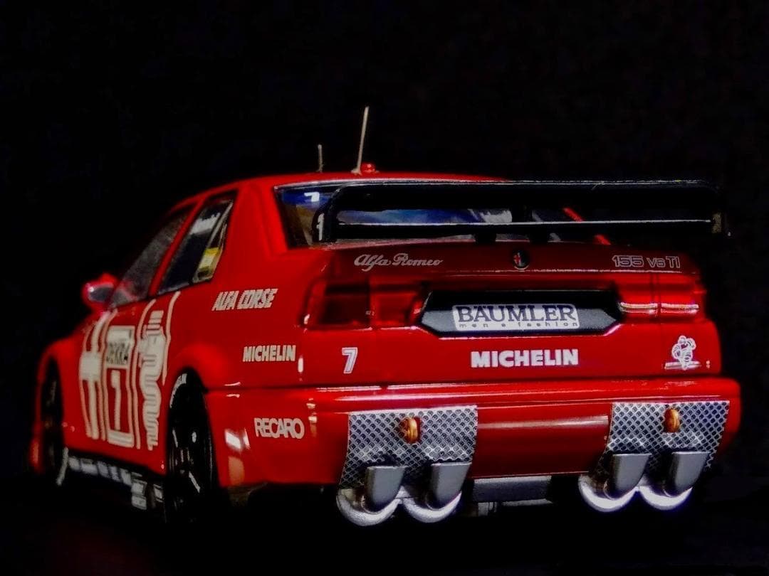 1/43 hpi-racing アルファロメオ 155V6 TI ♯7 DTM - メルカリ