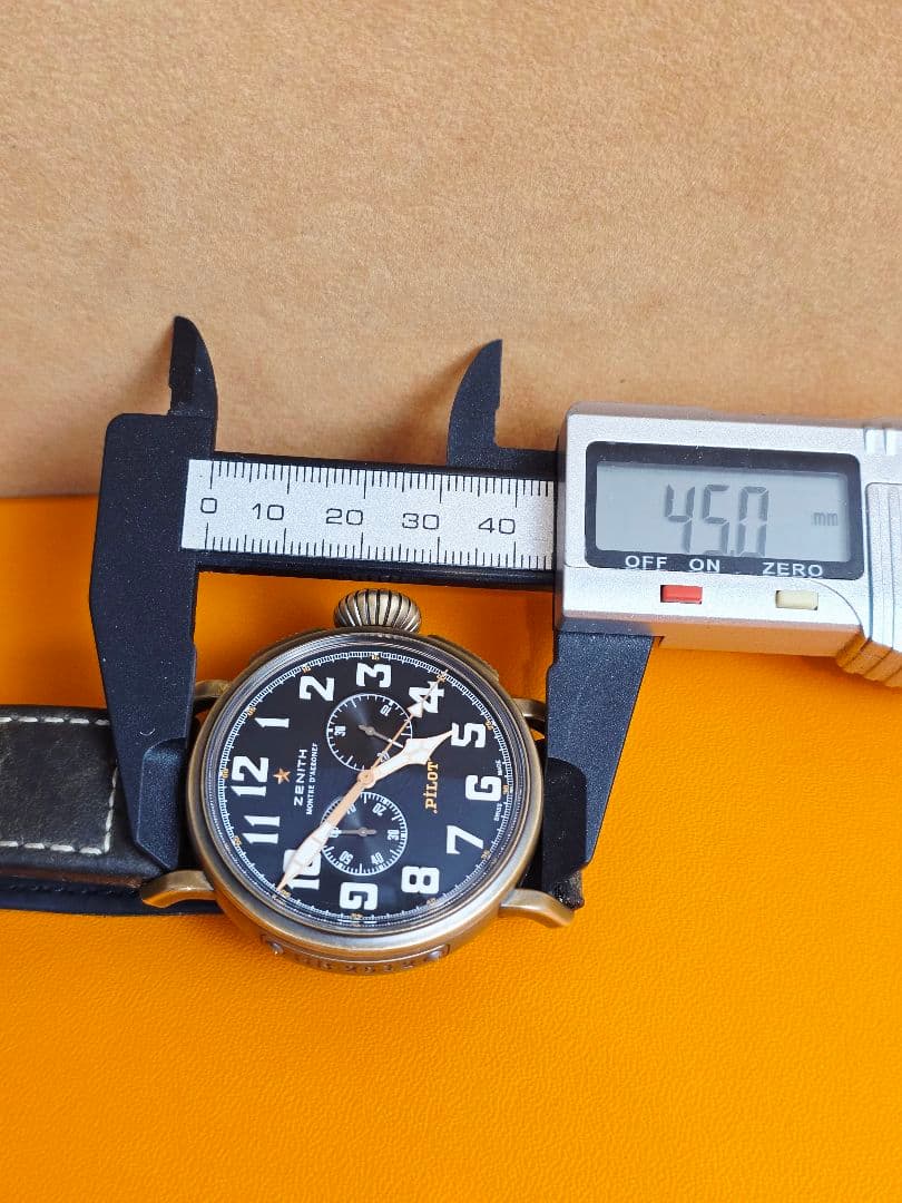 C11A ZENITHゼニス パイロット クロノグラフ 29.2430.4069 - メルカリ